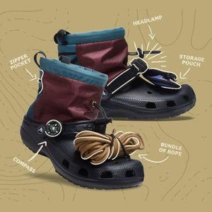 NICOLE MCLAUGHLIN X CROCS Camping Clog - NWT sz 8